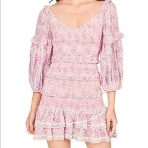 LoveShackFancy Ensley Mini Dress M worn once